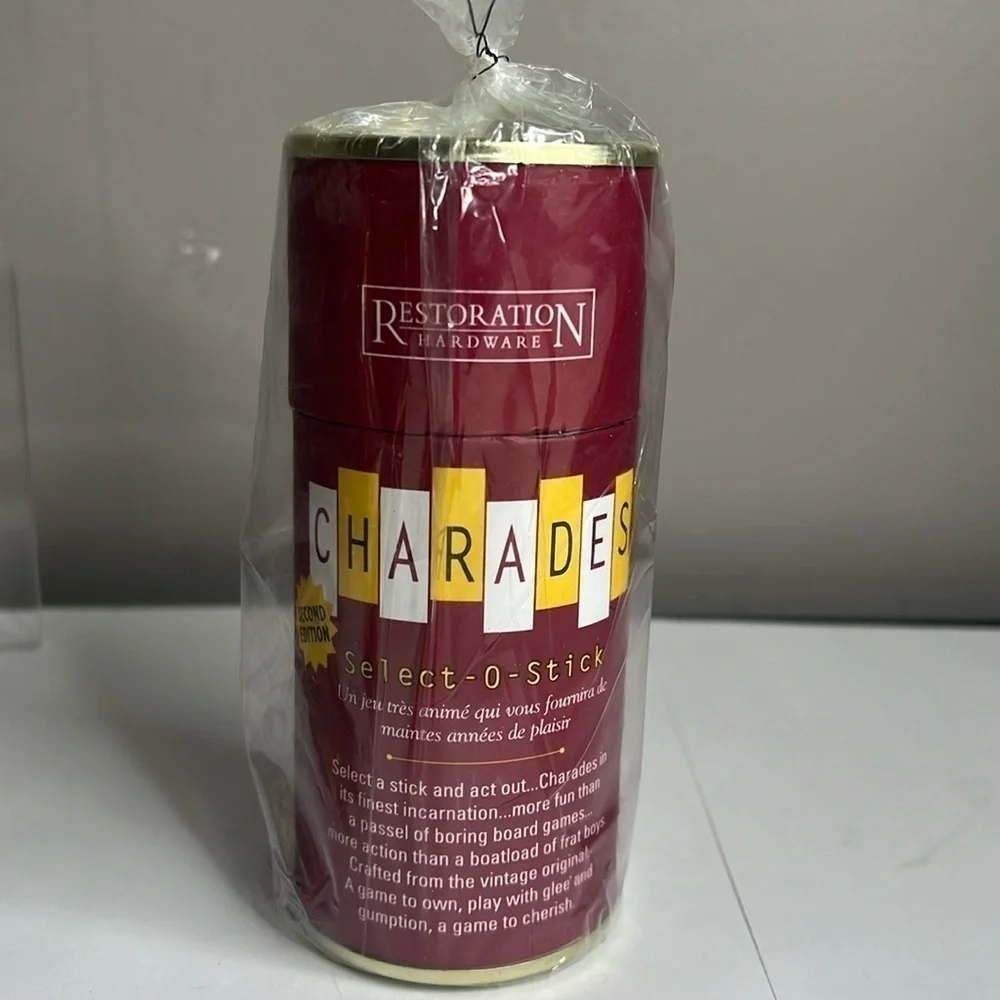 Restoration Hardware Charades Select-O-Stick 2nd Edition - New